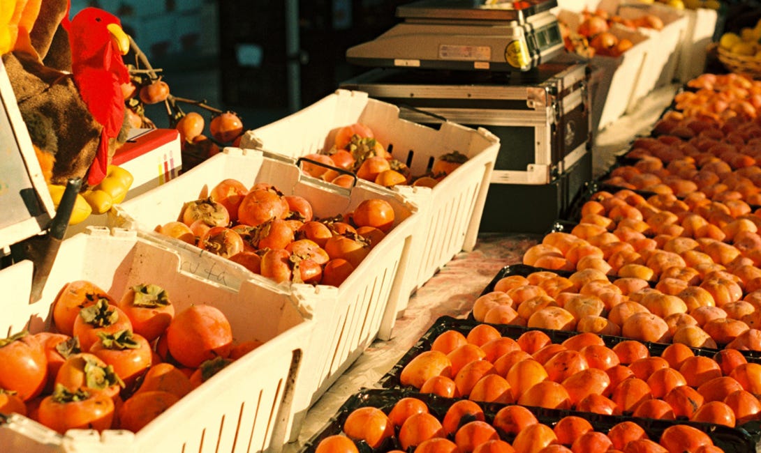 Get Bestia's recipe: caramelized Fuyu Persimmon with Roasted Chestnuts & Mascarpone