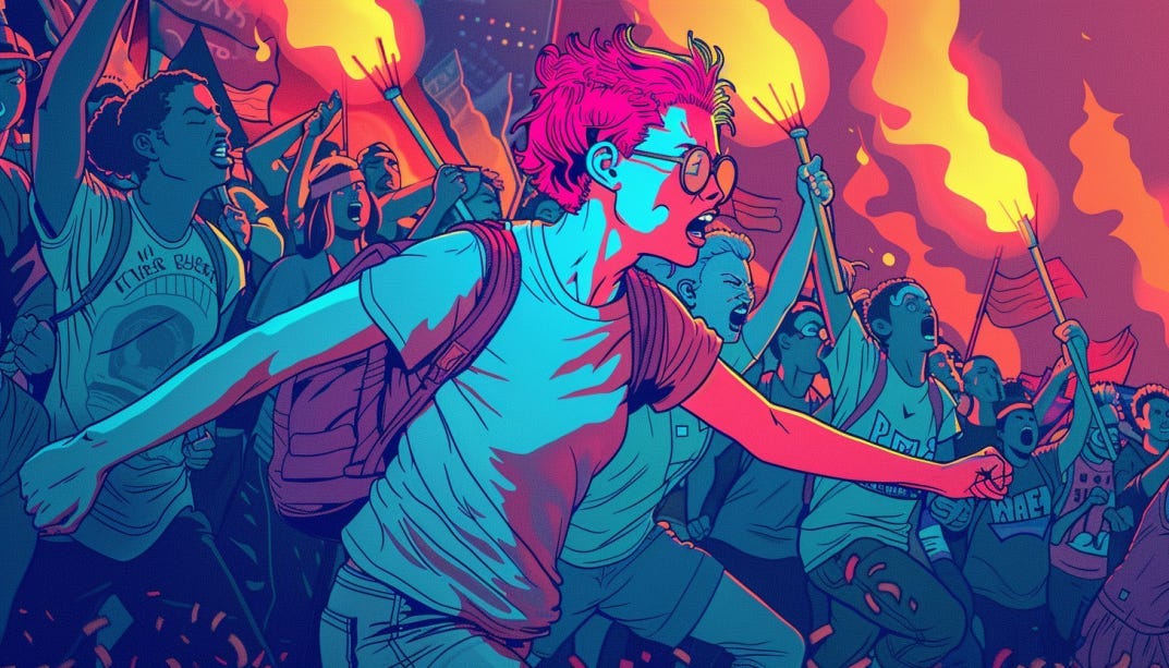 Identitários me enfrentaram na minha palestra sobre sua ideologia: como lidei com isso