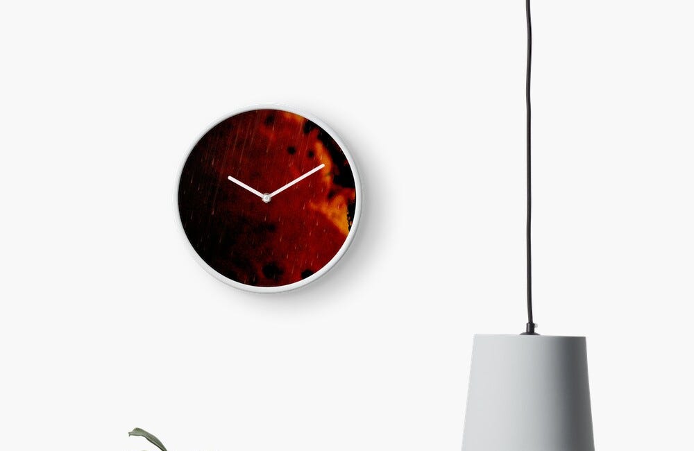 s6 WALL CLOCK - GOOB_laGOBLINz by Daniel Brummitt