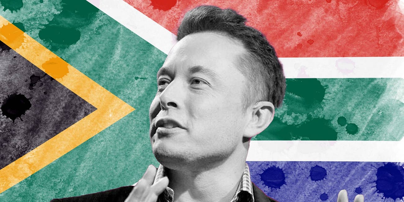 Musk’s South African White Male Fragility