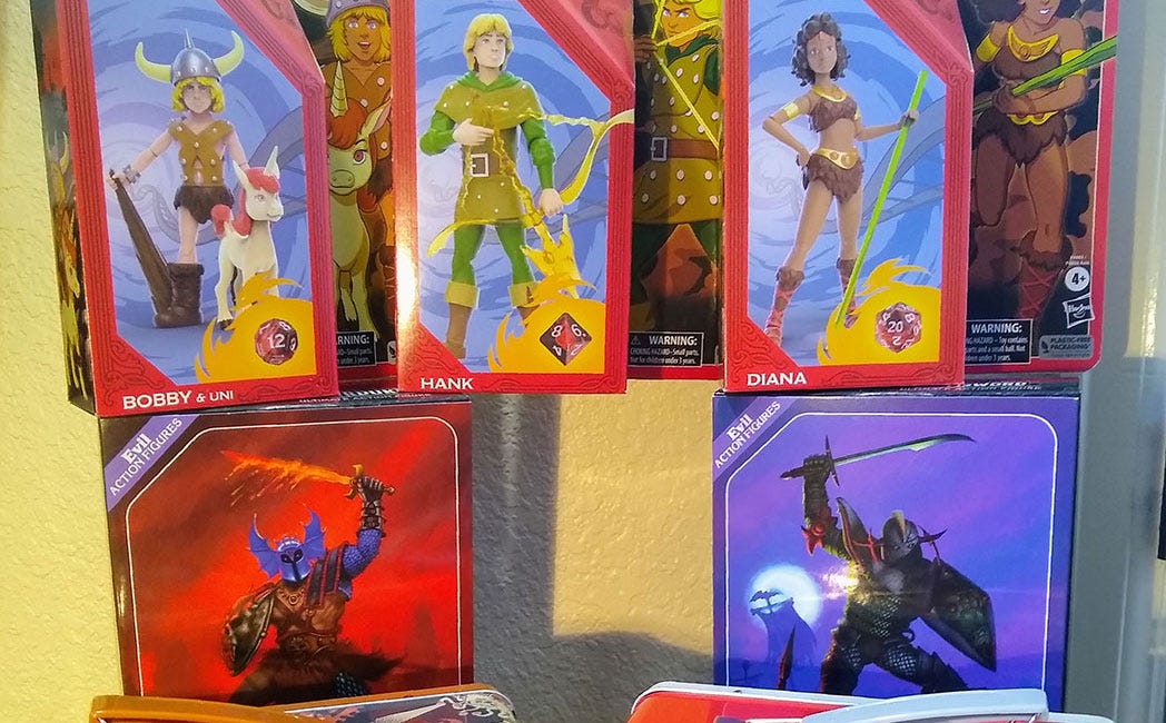 Fabled Finds: D&D Lunchboxes & Action Figures