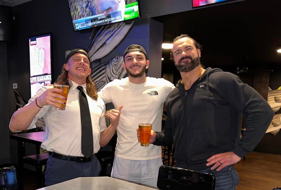Yes, Matt Riddle & Drew McIntyre went to Jimmy's