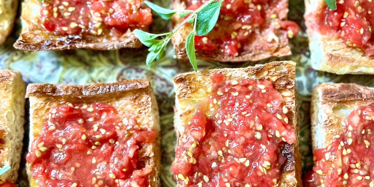 Pan Con Tomate: Summer on Toast - No. 231