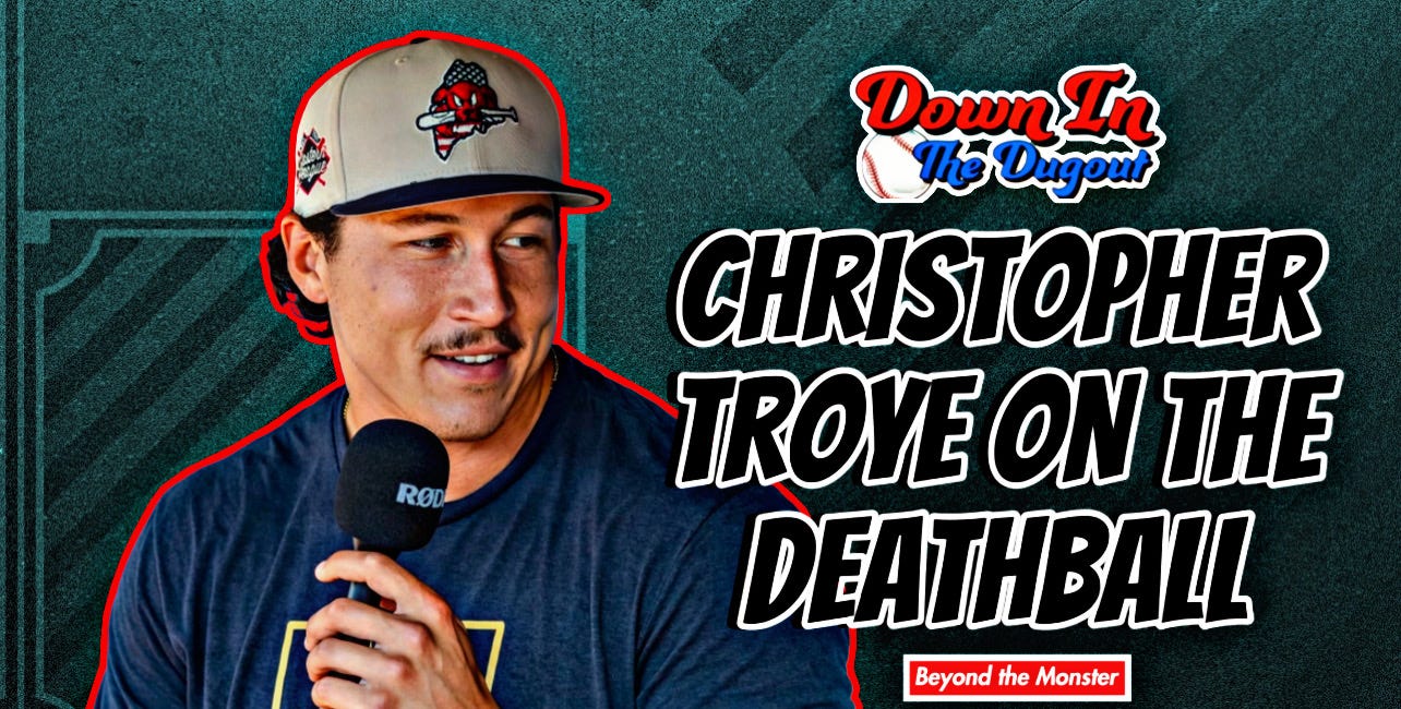 Sea Dogs pitcher Christopher Troye talks Deathball
