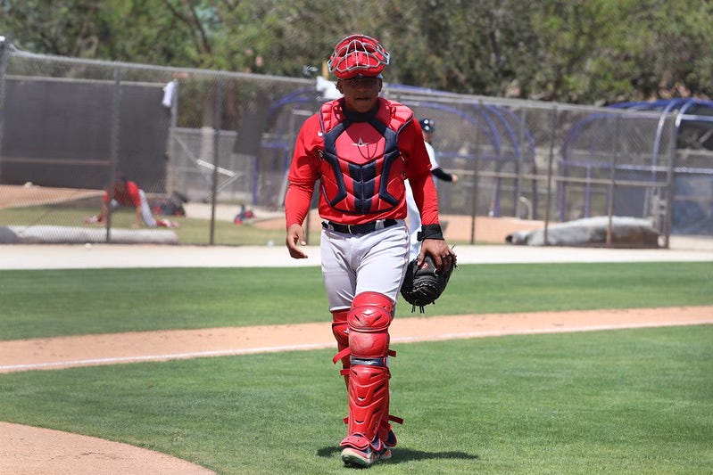 Red Sox catching prospect Johanfran Garcia wants to follow in the footsteps of Salvador Perez and Yadier Molina