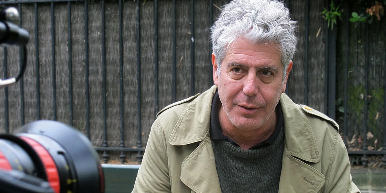 What Artists Can Learn From Anthony Bourdain's Three Tips to a Perfect Burger