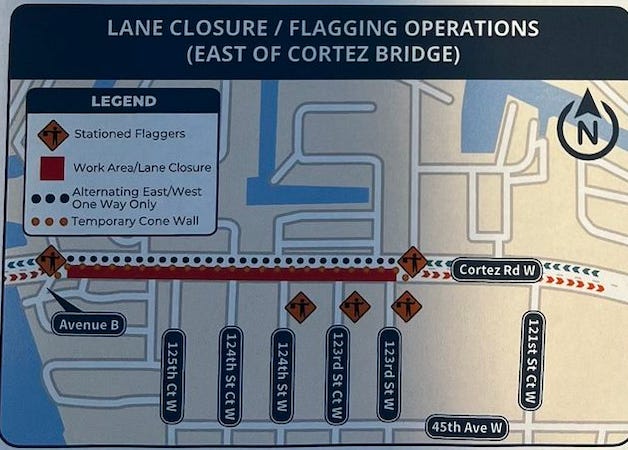 Cortez Bridge Utility Relocation to Begin November 18, Lane Closures Announced