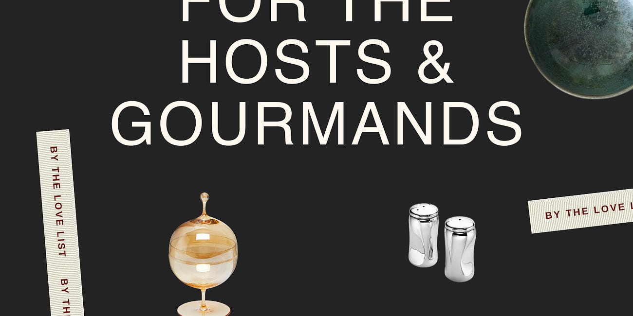 Gifts for the Hosts + Gourmands