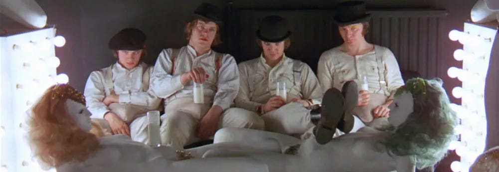 Mechanical minds in an organic world: the paradox of 'A Clockwork Orange'