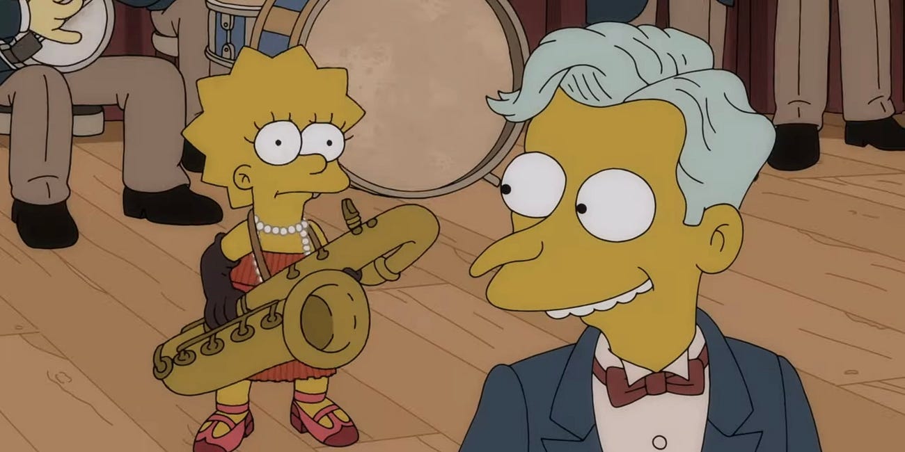 Lisa Tries To Fix Burns’s Moose-Take In 'The Simpsons' “The Past And The Furious” Trailer