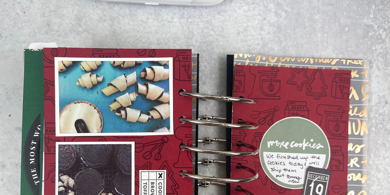 December Daily Pages 12/19/23: More Cookies!