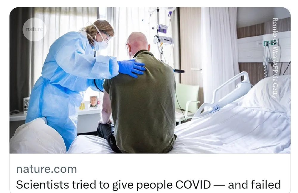 Scientists Tried to Give People Covid....and FAILED.