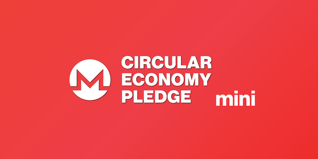 What Is The Monero Circular Economy Pledge Mini? (MCEPm)
