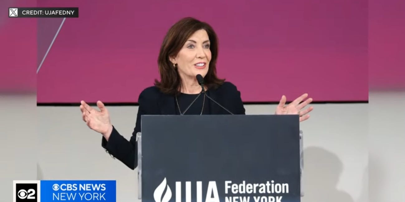 New York Gov Kathy Hochul Real Sorry About Threatening To Blow Up Canada