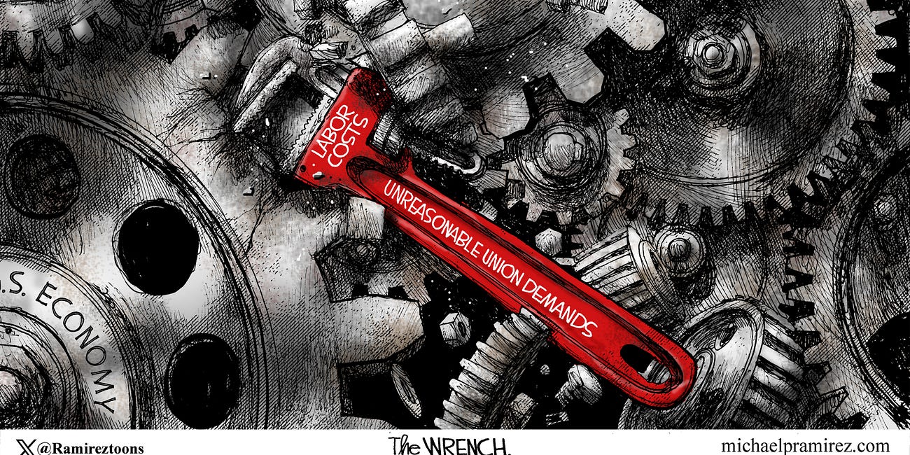 Michael Ramirez: Pipe Wrench Dream 4-3-25