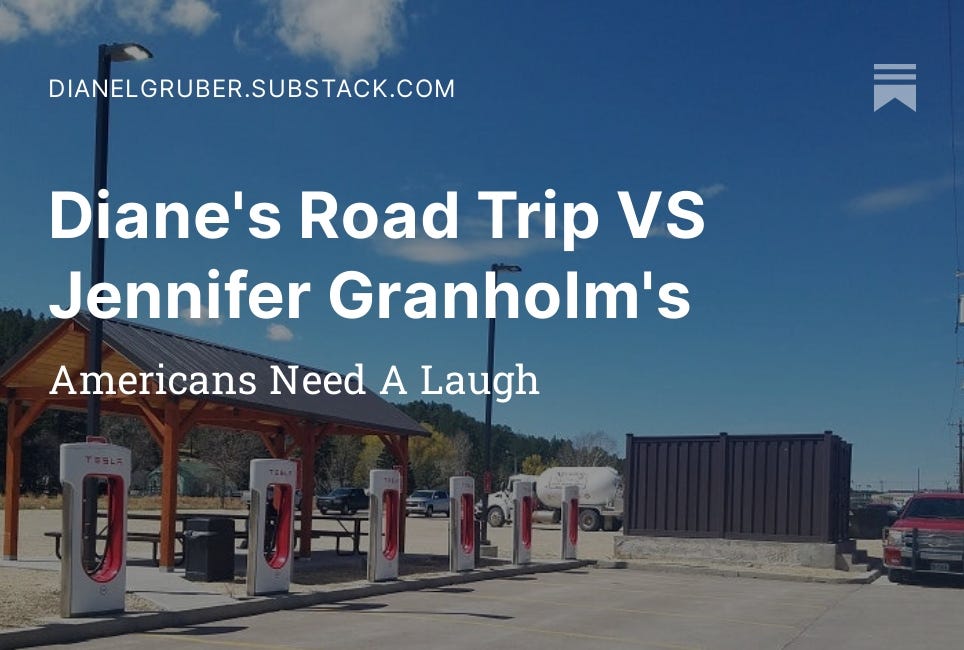 Diane's Road Trip VS Jennifer Granholm's