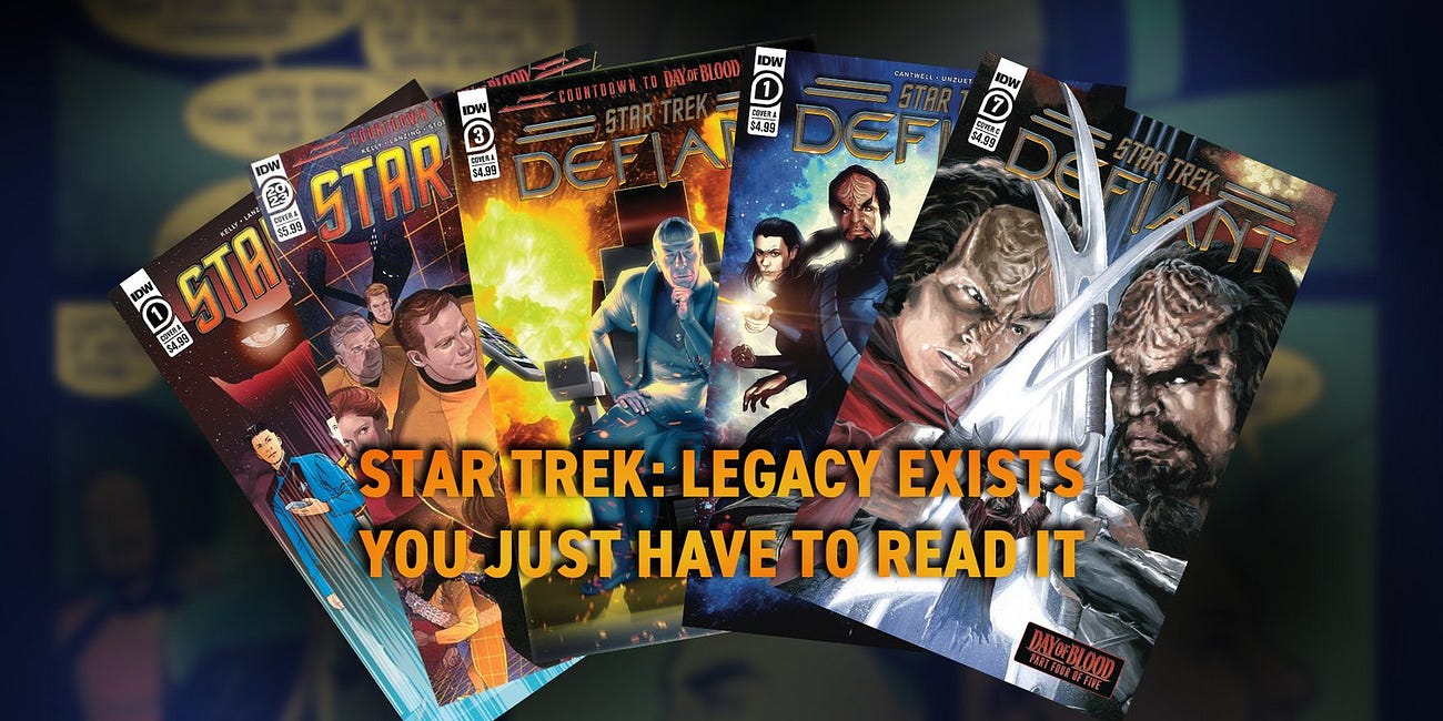 Star Trek: Legacy Exists. You Just Have To Read It