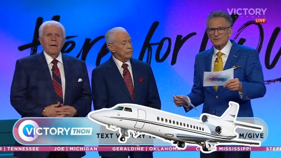Heretic Jesse Duplantis Announces New $21M Jet + Threatens to buy CBS, NBC if they ‘Mess’ With Him