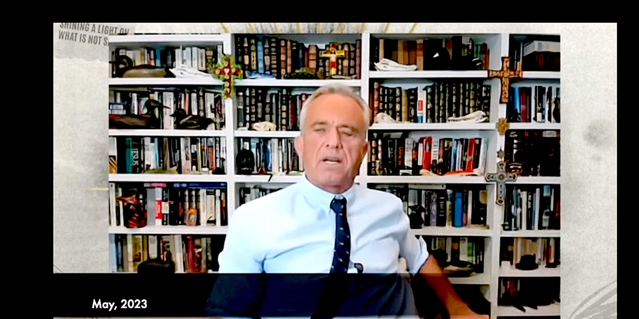“The public health response was not about public health. It was a militarized and monetized response, was a pretense for clamping down totalitarian controls.” Bobby Kennedy, Jr. knows what happened.