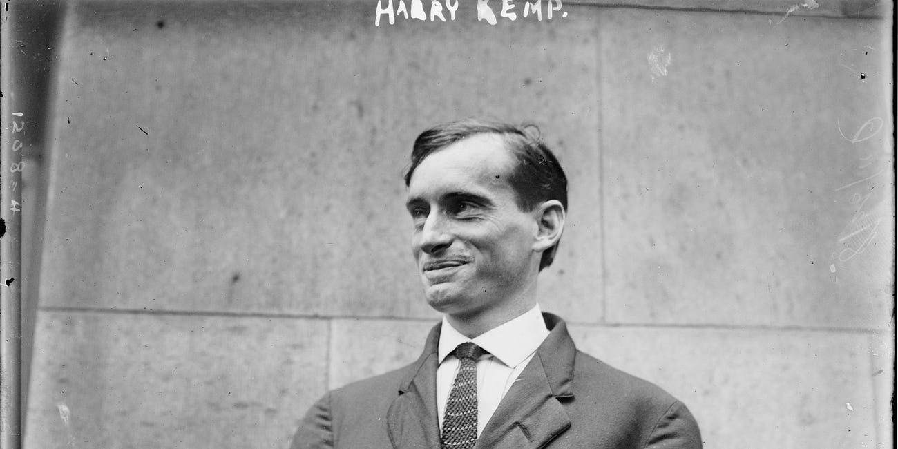 Harry Kemp: The first physical culturist