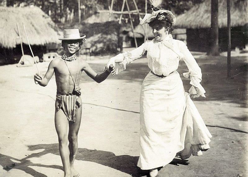 The Human Zoo of 1904