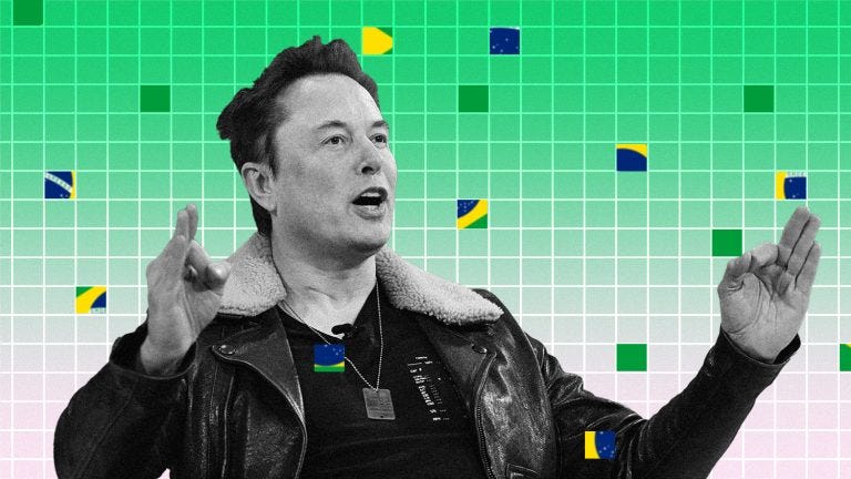 A One-Paragraph Summary of the Hot War Between Elon Musk and the Nation of Brazil