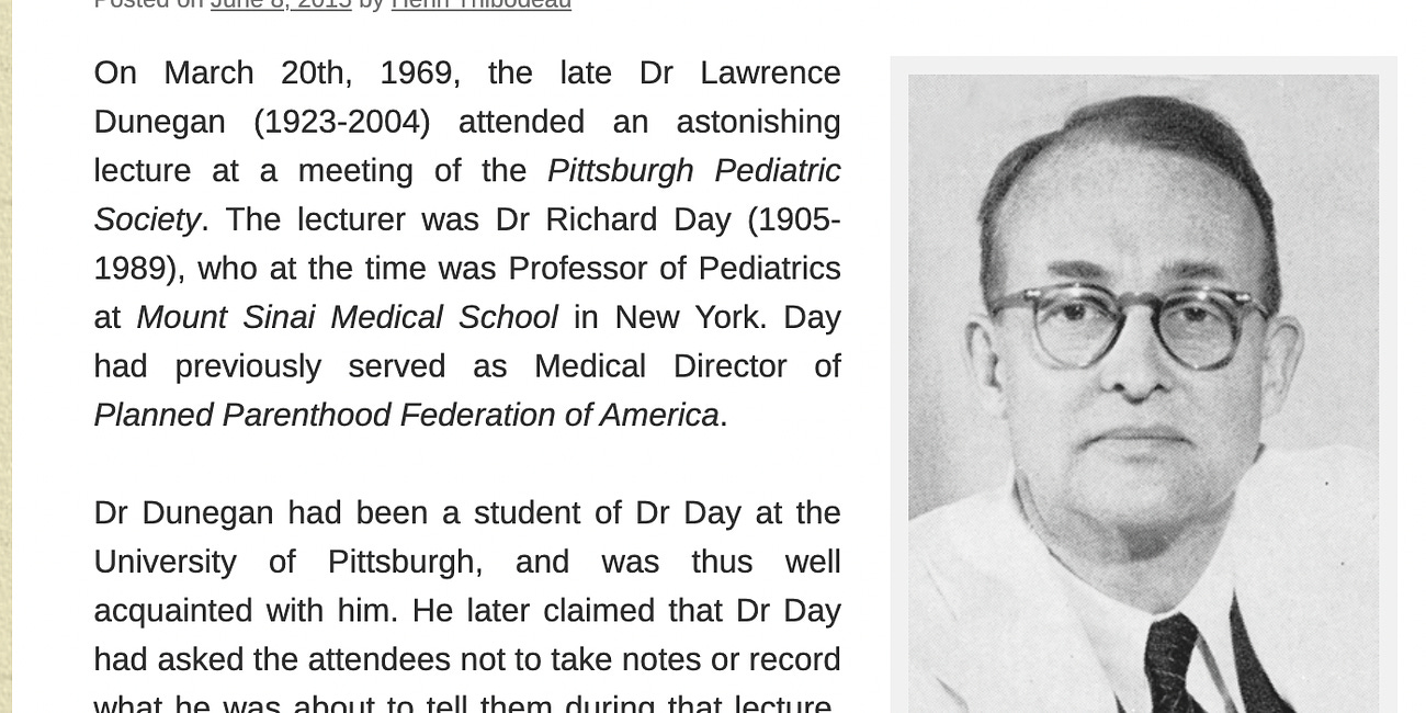  In 1969, ex-Planned Parenthood Medical Director Richard Day Prophesied How the Globalist Agendas Would Unfold, Tape #3