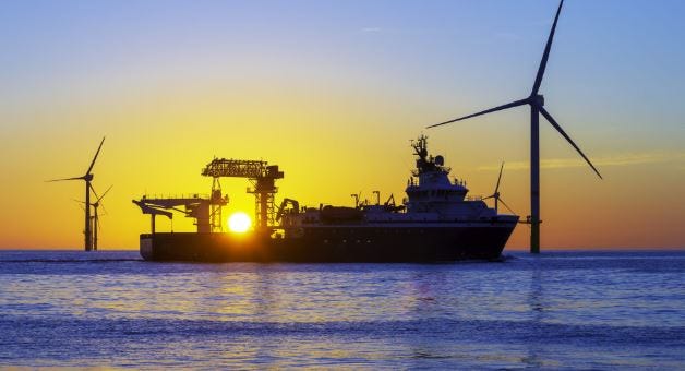 Eye watering numbers for offshore wind!