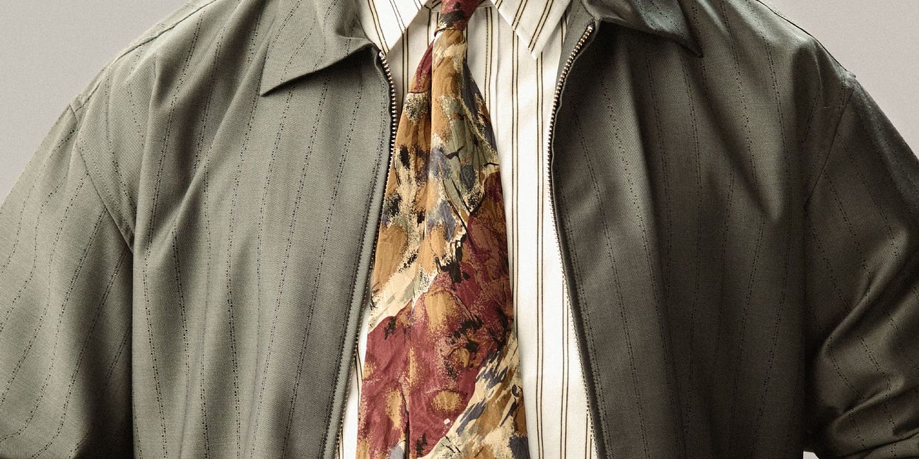 Proxies / Interrogations / A tie lesson from Aime Leon Dore / Minimalism and Texture 