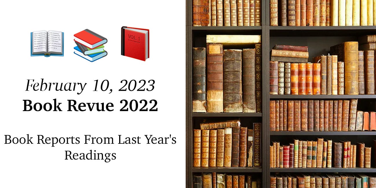 February 10, 2023: Book Revue 2022 📖📚📕