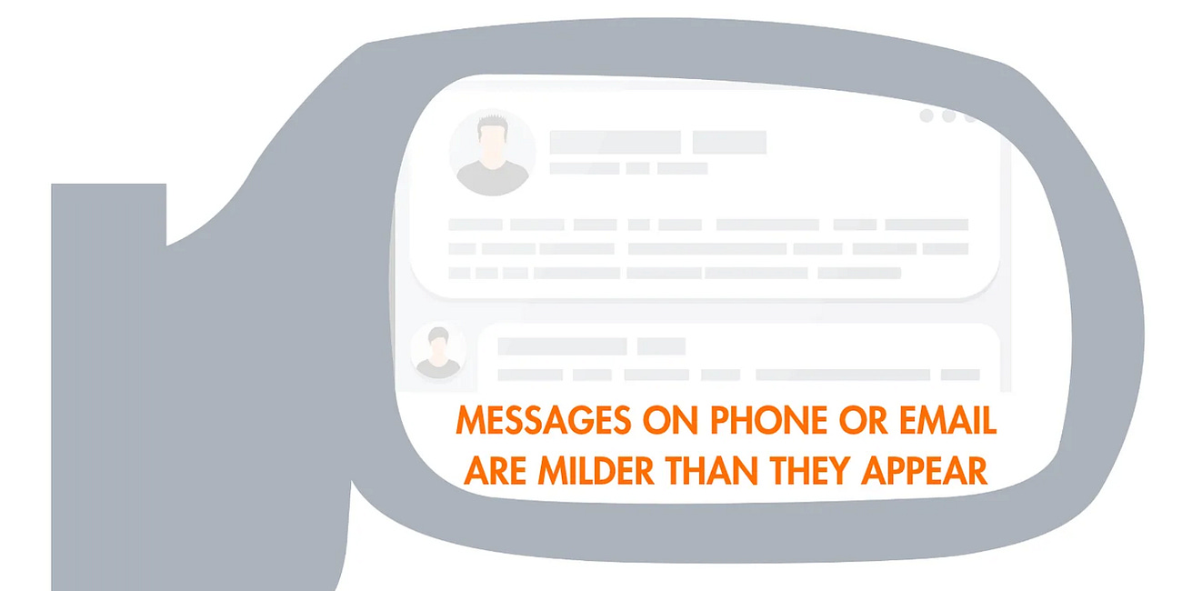 The Golden Rule of Textual Communications