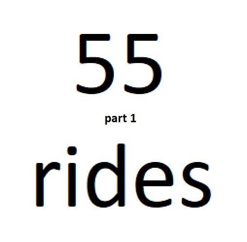 55 RIDES TO CROSS THE COUNTRY
