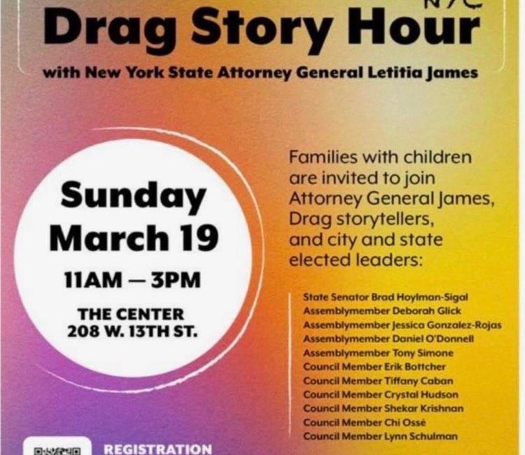 EVIL PLUS EVIL: New York State Attorney General Letitia James Promotes Transgender to Children, Fights for Quarantine Camps - COME PROTEST SUNDAY!