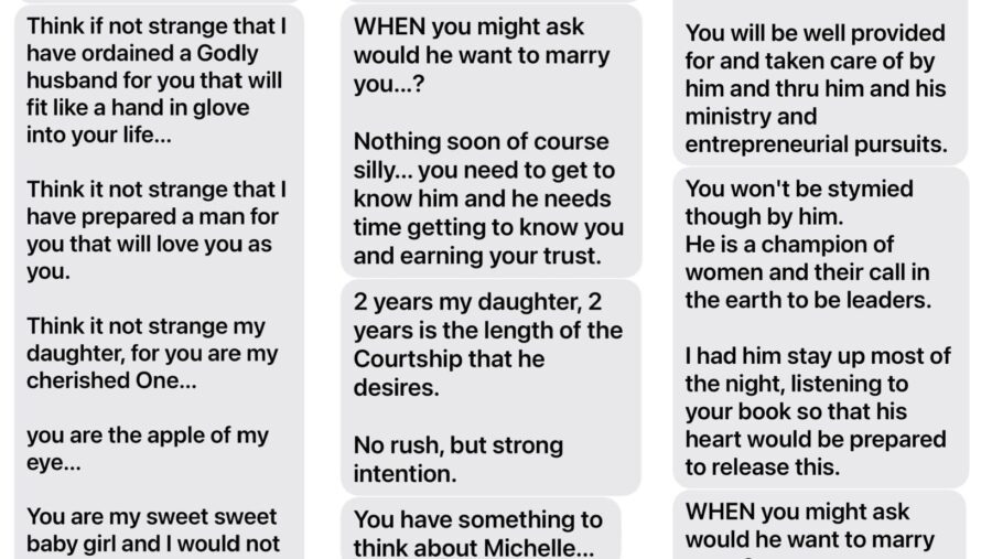 Want to Read an Insane ‘Prophetic’ Text Message Sent to a Woman Trying to Court Her? Of Course You do!