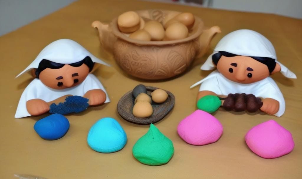 Syrian playdough