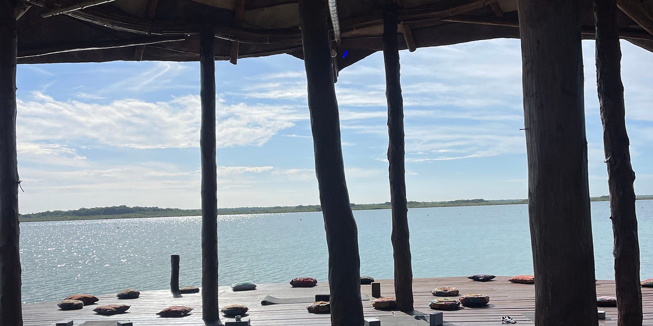 I went on a retreat with 23 other women