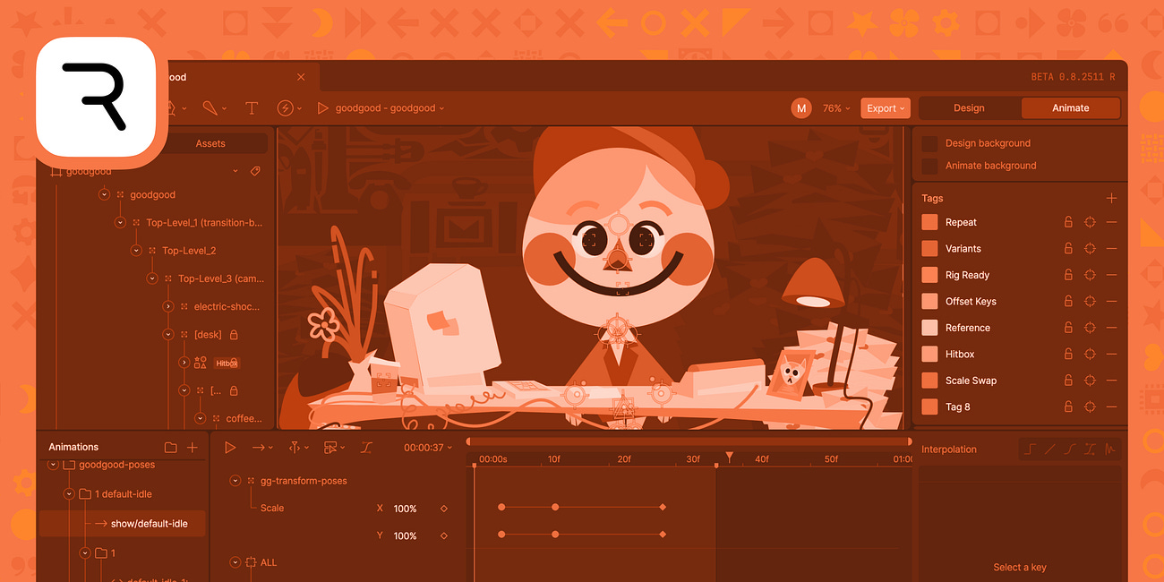 Procedural Animation in Rive: How To Engineer a Dynamic Character