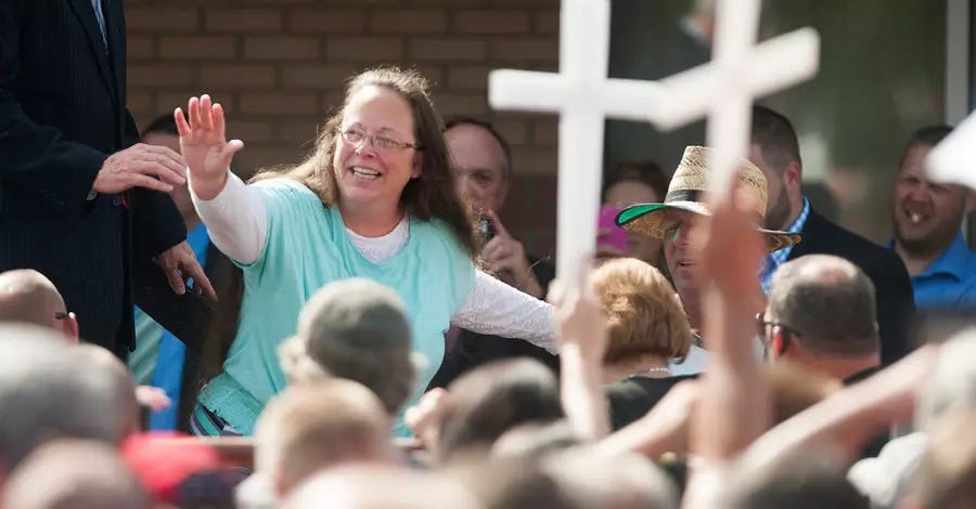 Former K.Y. Clerk Kim Davis Fined $100,000 for Refusing to Sign Gay Marriage License in 2015, Will Appeal