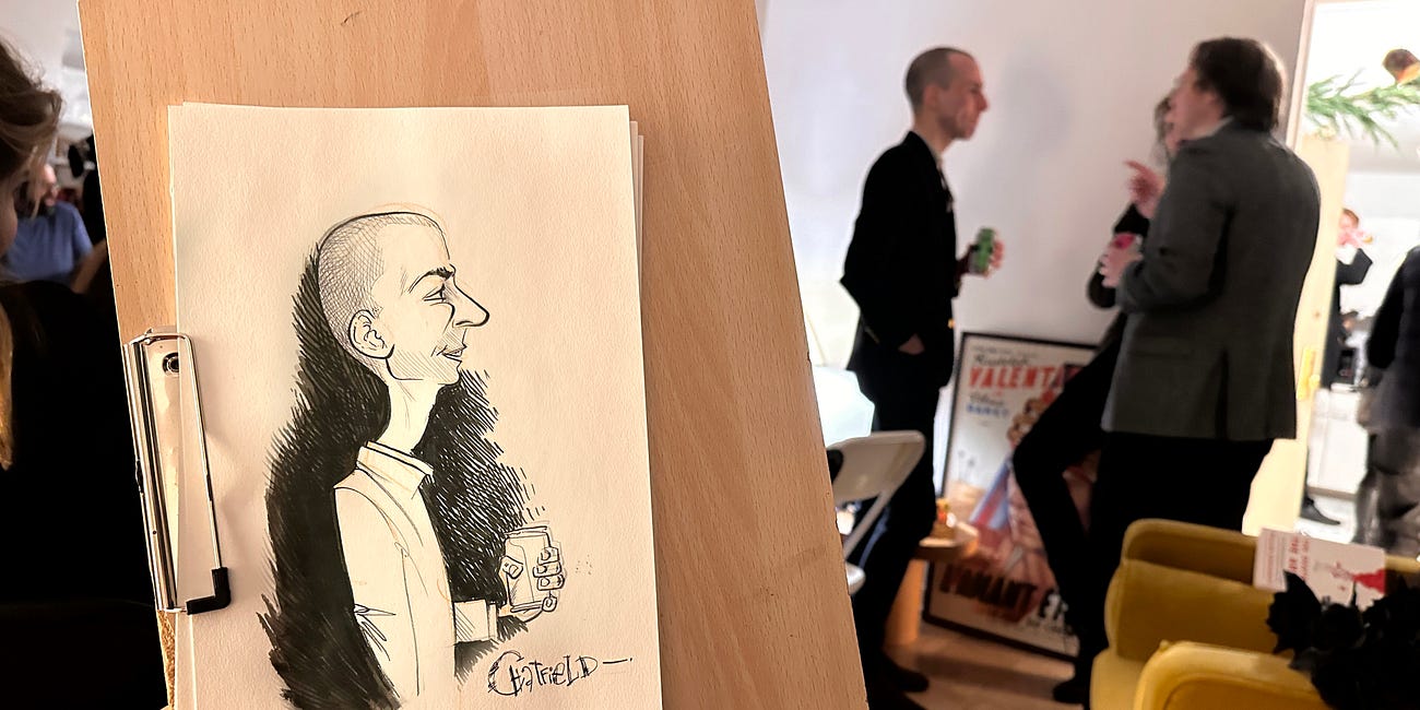 Sketchbook: The Launch of The Metropolitan Review