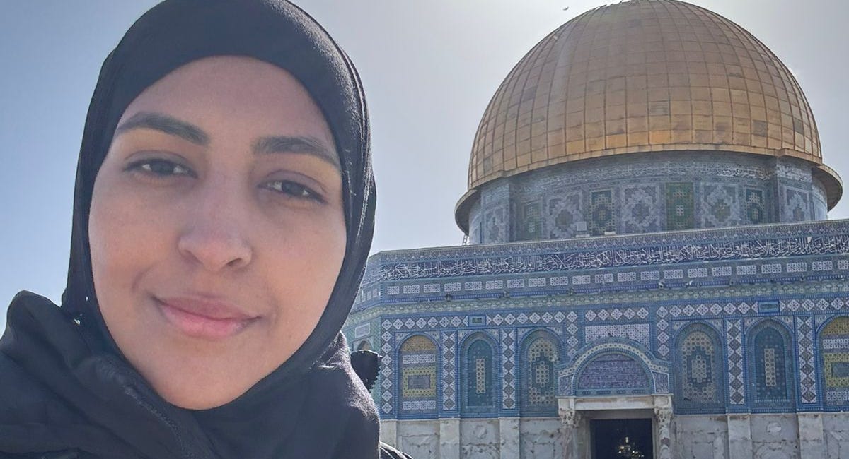 ‘Today you are an honourary Palestinian’