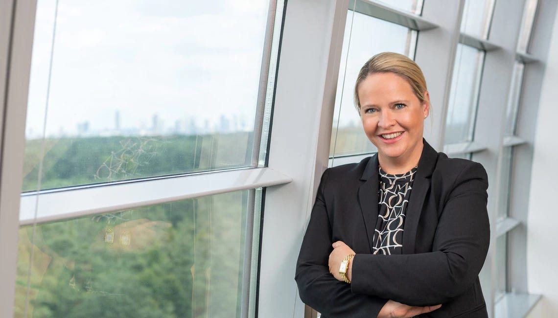"Hydrogen is changing the course of the company" Maria Röttger, president and CEO of Michelin EUN