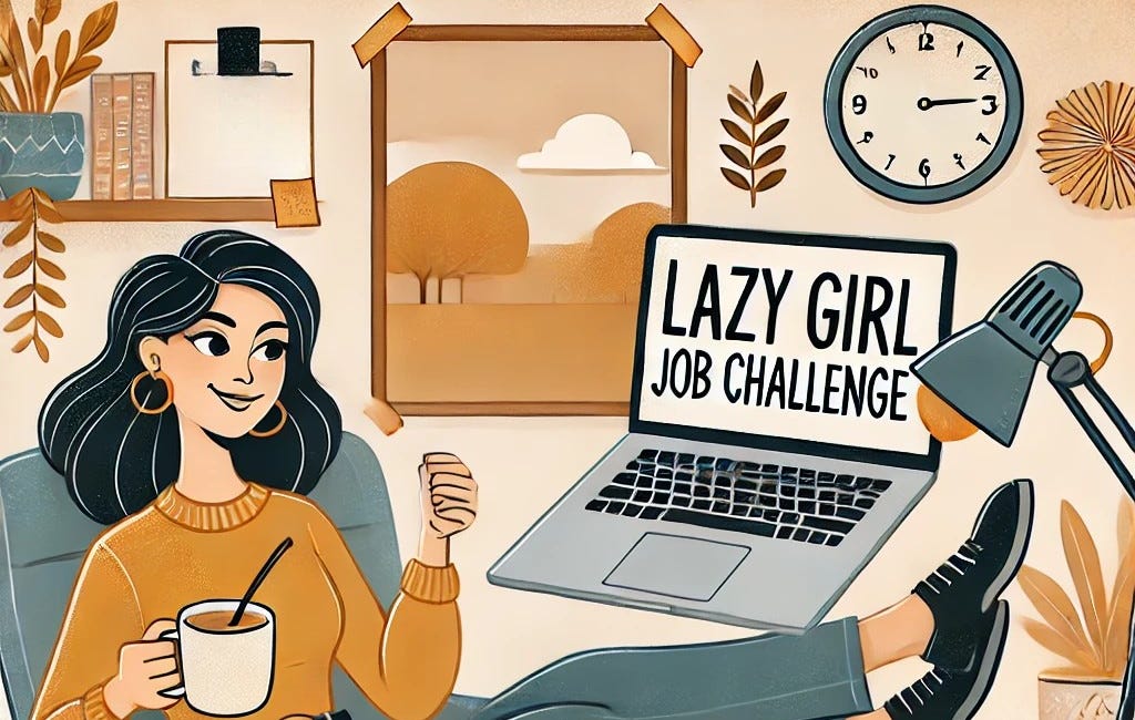 The 30-Day Lazy Girl Job Challenge