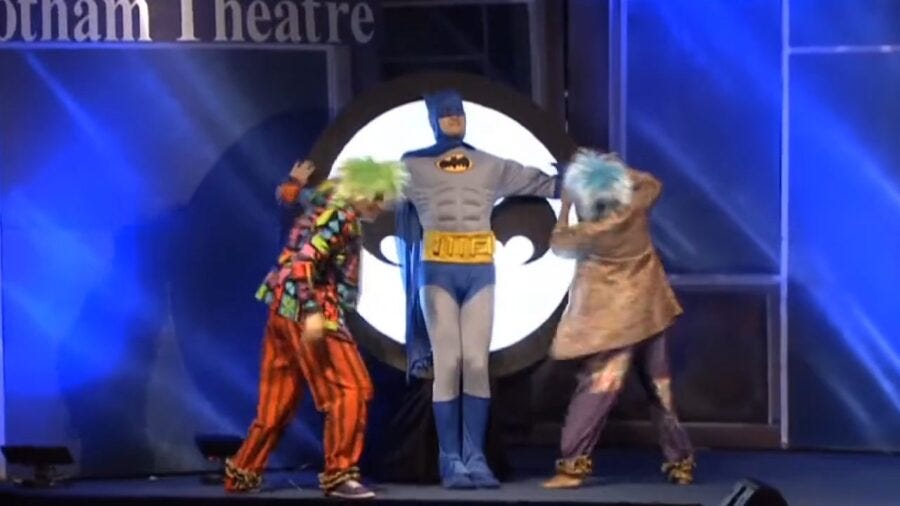 Church ‘Crucifies’ and Resurrects 1960’s Batman for Easter Play