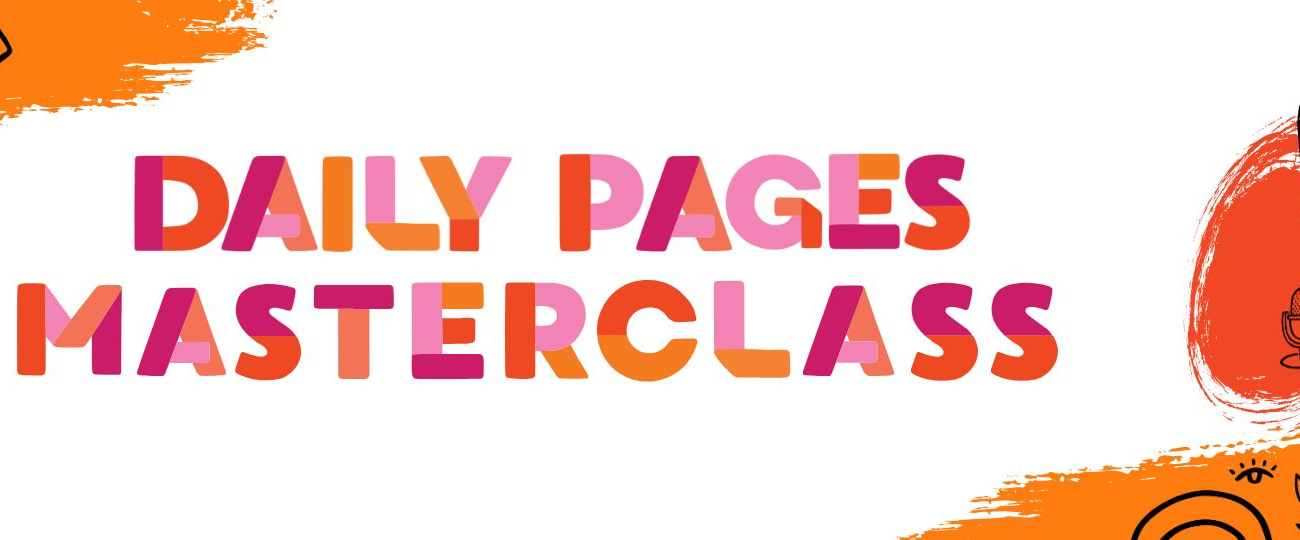 Daily Pages Masterclass Homepage
