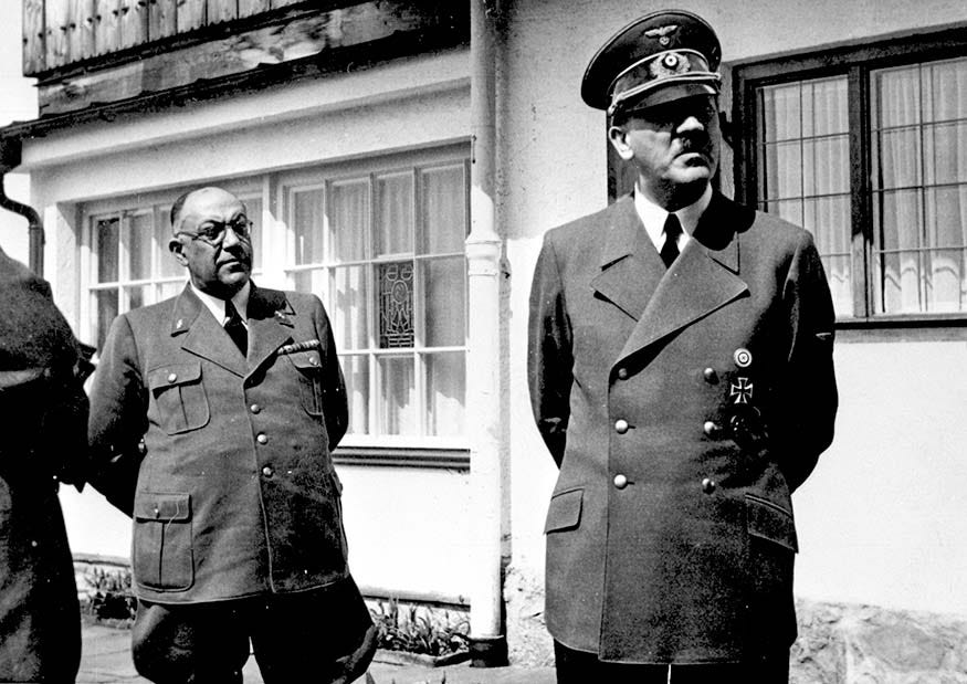 Hitler physically afflicted by reverses