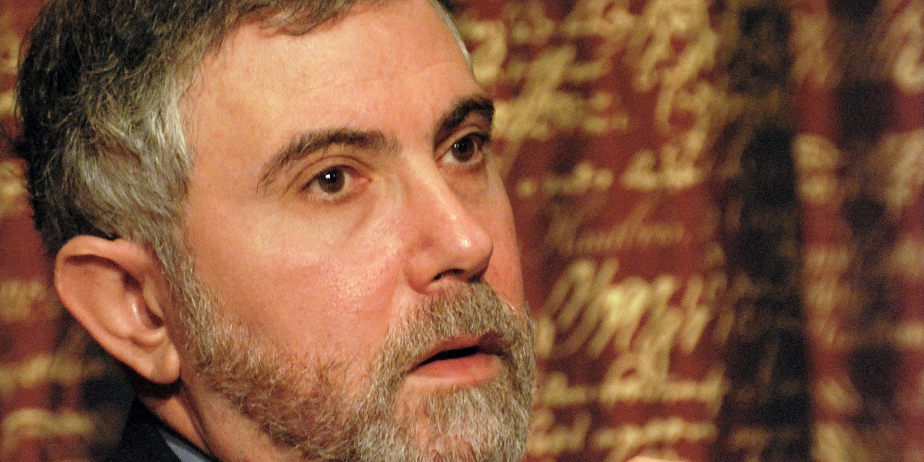 Paul Krugman: Master of the Straw-Man Fallacy