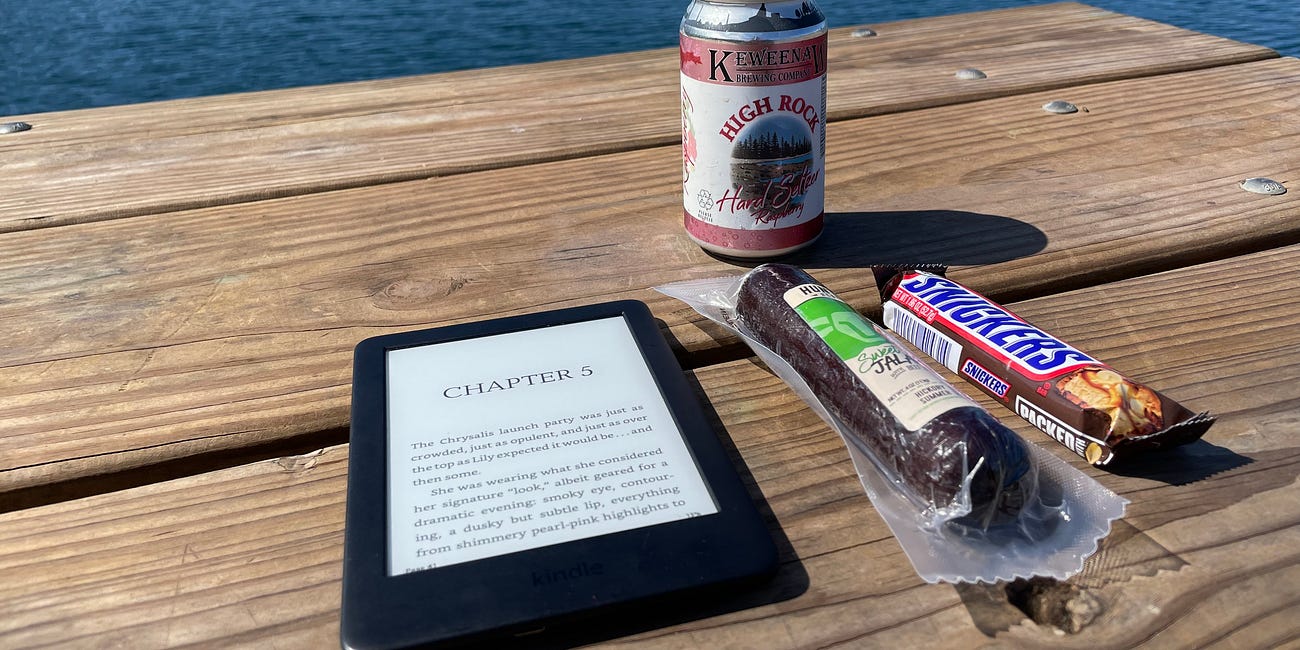 Fantasy novels in the wilderness