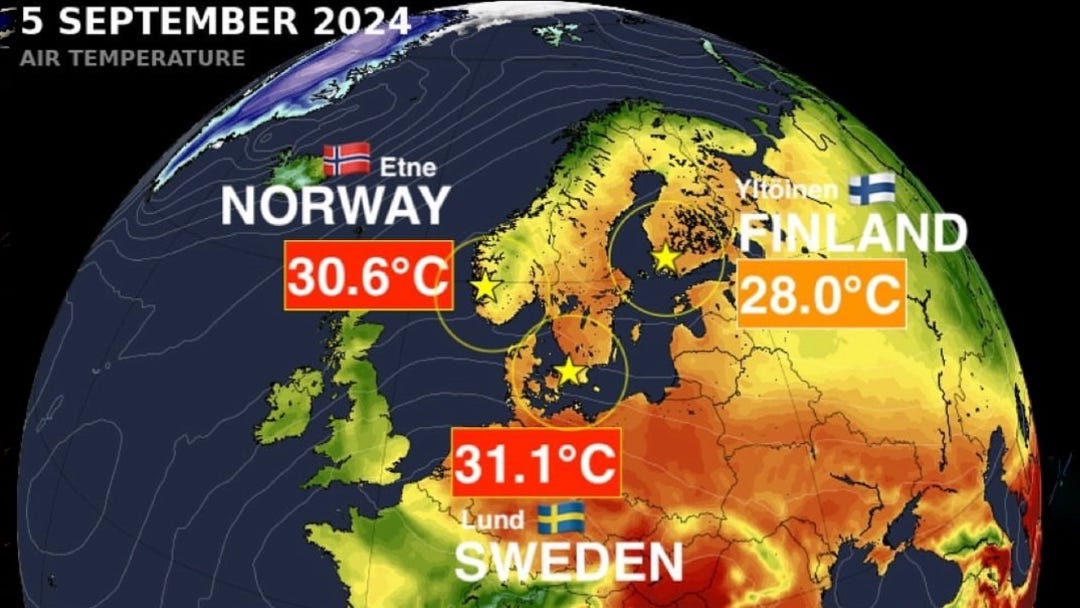 I Moved to Oslo Just as Norway Broke Temperature Records