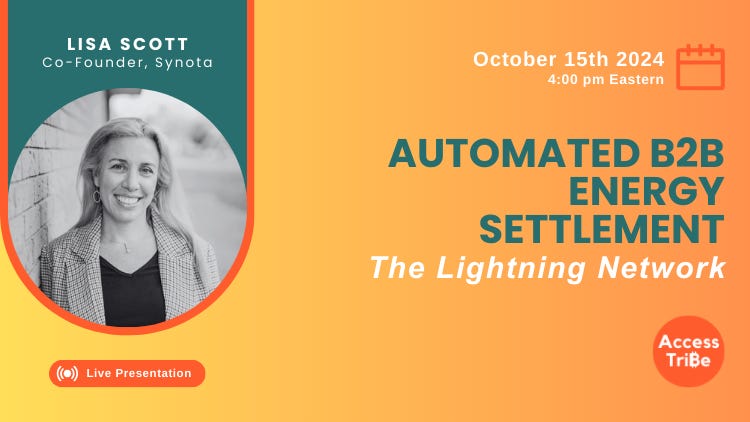 Recording - Applied Bitcoin: Automated B2B Energy Settlement