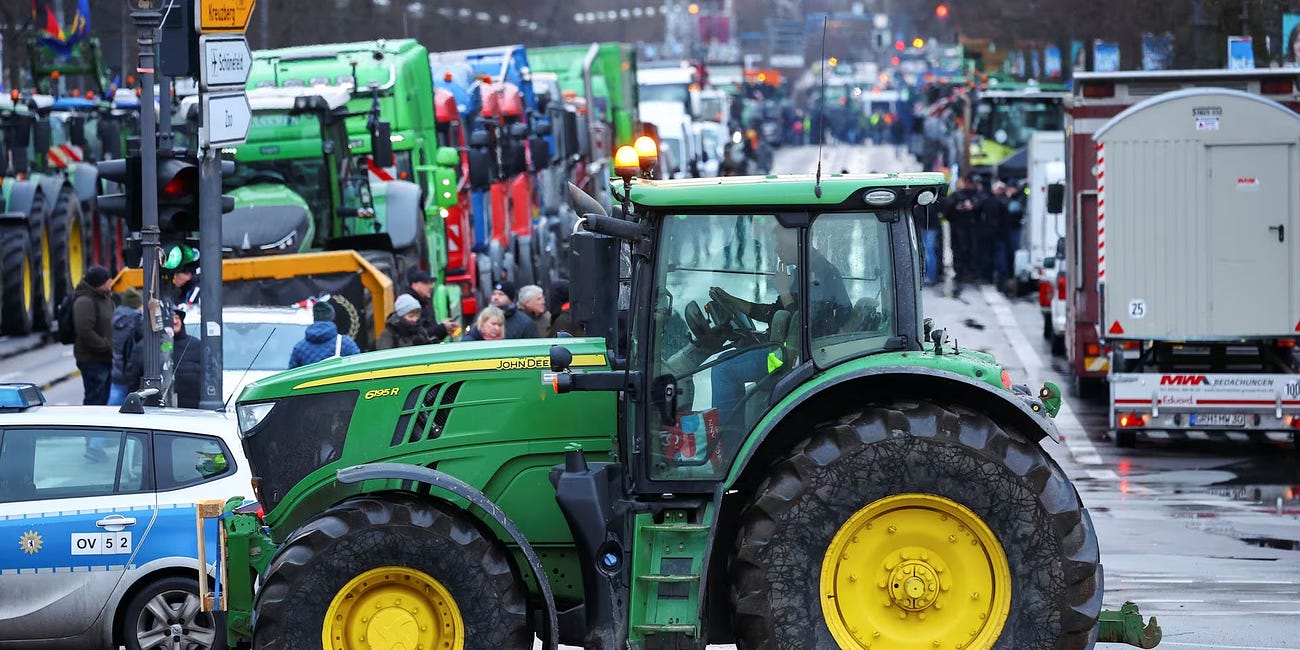 German Farmers: Freedom fighters?